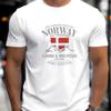 Stampa Bandiera Norvegese Cotone alla Moda Uomo Donna T-shirt Estate Autunno Quotidiano Sport Outdoor Casual Larga Street Manica Corta
