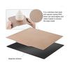 Spring Steel Plate Double Side PEI Powder Coated Magnetic 3D Printer Build Plate For CR 6 SE 255x245MM