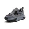 Fashion Autumn and Winter New Little White Shoes Sports Leather  Leisure  Shoes for Women Thick Sole with Elevated Inner Height  Sneaker