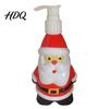 Decorative Soap Dispenser 350ML Christmas Dispenser Santa Claus Tree Penguin Shape Refillable Empty Pump Bottle Bottle Plastic for Hand Soap Lotion