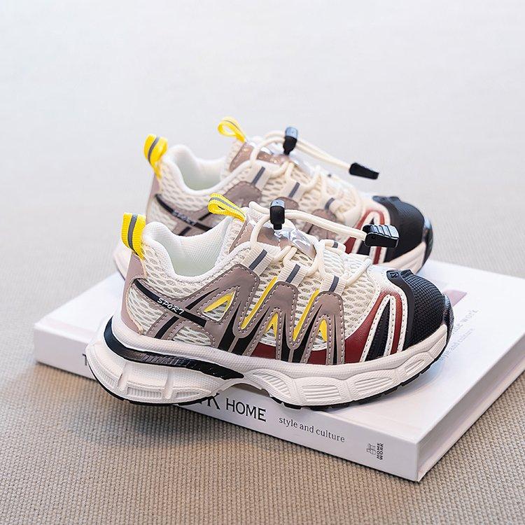 

Children s sports shoes 2025 new autumn popular boys shoes mesh girls running shoes older children s versatile dad shoes 38 yards inner length 23.6 cm