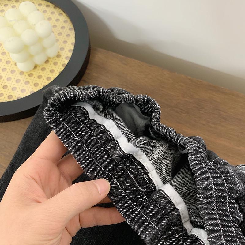 Boys' Versatile Spring Denim Pants - Cool, Handsome, Loose Casual Korean Street Style