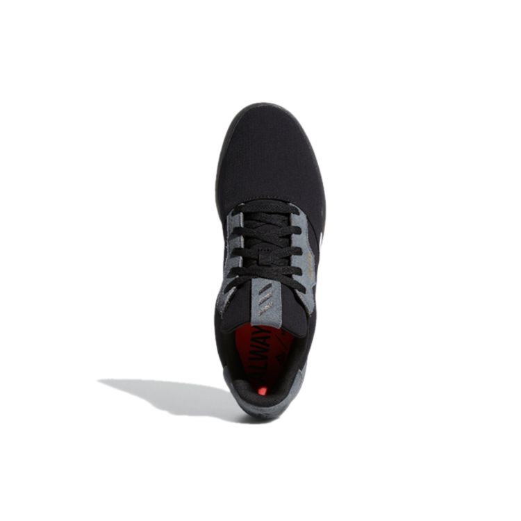 Adidas Adicross Retro Durable Non-Slip Lightweight Low-Top Skate Shoes Men Skate Shoes Black Gray FW5611
