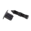 [No brand product] 50pcs 6mm hole plastic push type rivet