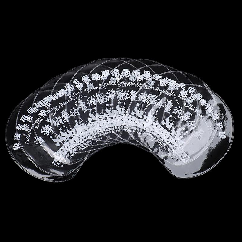 10Pcs Ping Pong Racket Protective Film Sticky Transparent Maintenance Cover Table Tennis Racket Rubber Protection Film