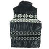 NOYET reversible Nordic Pattern knit Batting vest black Men's Used