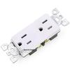 UL Certified US Standard Dual Wall Socket with Panel