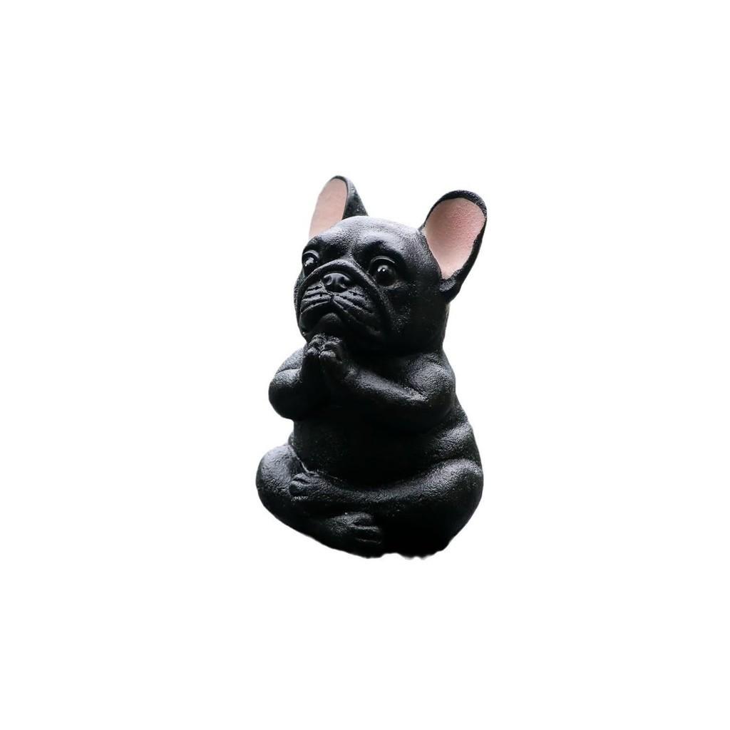 Elegant Harts Hundstaty för Meditation Dekorativt Stycke För Utomhus Hemmakontor Eller Bil Gåva