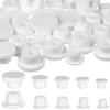 30 Pcs White Waterproof Silicone Stopper Bottle Seal Plug,Silicone Salt And Pepper Shaker Stoppers,Replacement Bottle Stopper Si