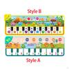 Dancing Music Mat Kid Musical with Lights Volume Adjustment Keyboard Playmat Piano