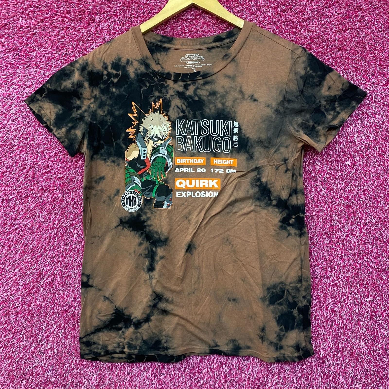 

My Hero Academia Bakugo Katsuki Anime T-Shirt Small XXXXL