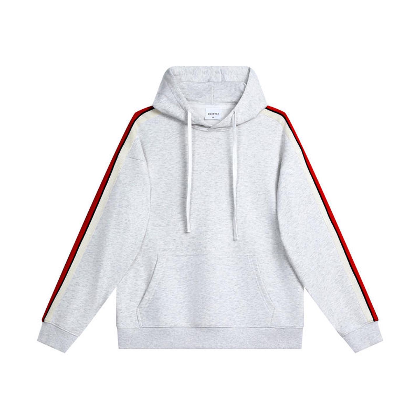 Custom Embroidered Unisex Zipper Hoodie – Autumn Stand Collar Workwear Jacket M