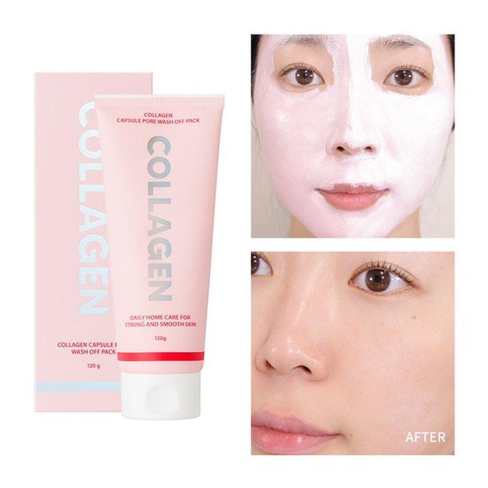 RIRE Collagen Capsule Pore Pack / Wash Off Pack 120g