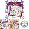 Diwali Party Bingo Spiel Set Mit Papierkarten Für Kinder Und Erwachsene Feier