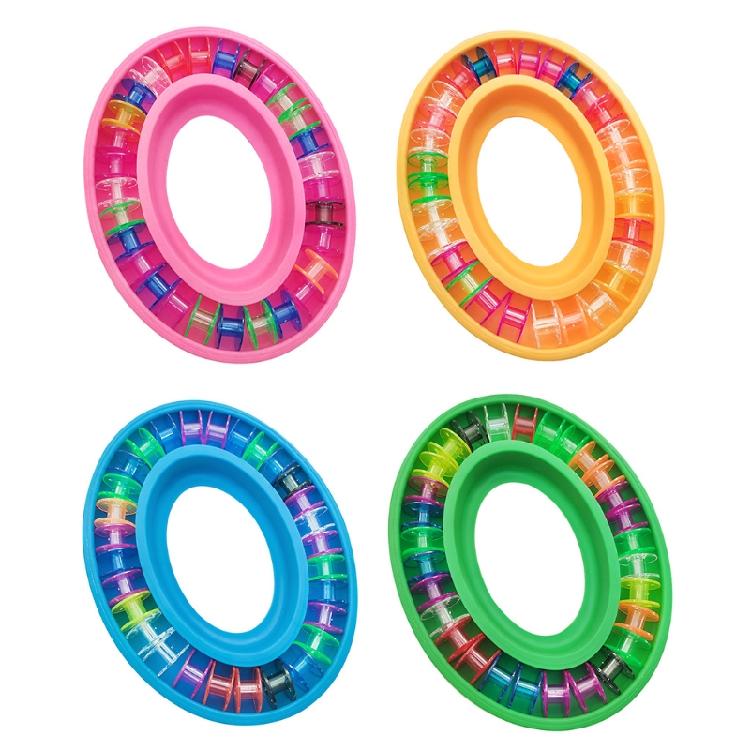 Household Round Bobbin Holder Multifunctional Sewing Bobbin Organizer Ring
