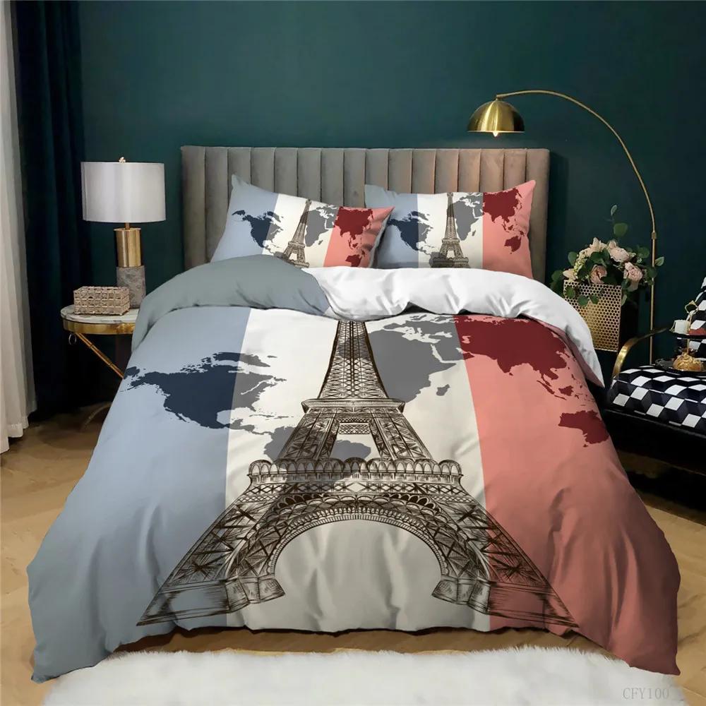 Map Bedding King Size Winter Duvet Cover Sets Kids,twin Full Queen King Bedroom Set Home Textile Housse De Couette