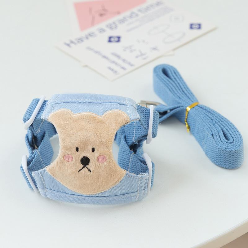 

Жилет-шлейка для собак, средних и маленьких пород, тедди, бигбер, померанский шпиц, нагрудный ремень, собачья цепь, поводок для выгула питомца XL (recommended within 19-14 kg)