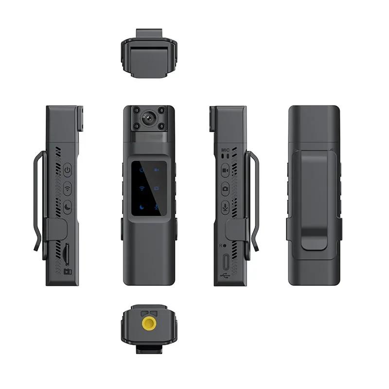 New 1080P Mini Body Camera with Wifi Hotspot Night Vision DVR Function Portable Miniature Camcorder for Digital Video Recording