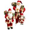 Popular 3D Santa Claus Plush Christmas Ornaments for Home Decor