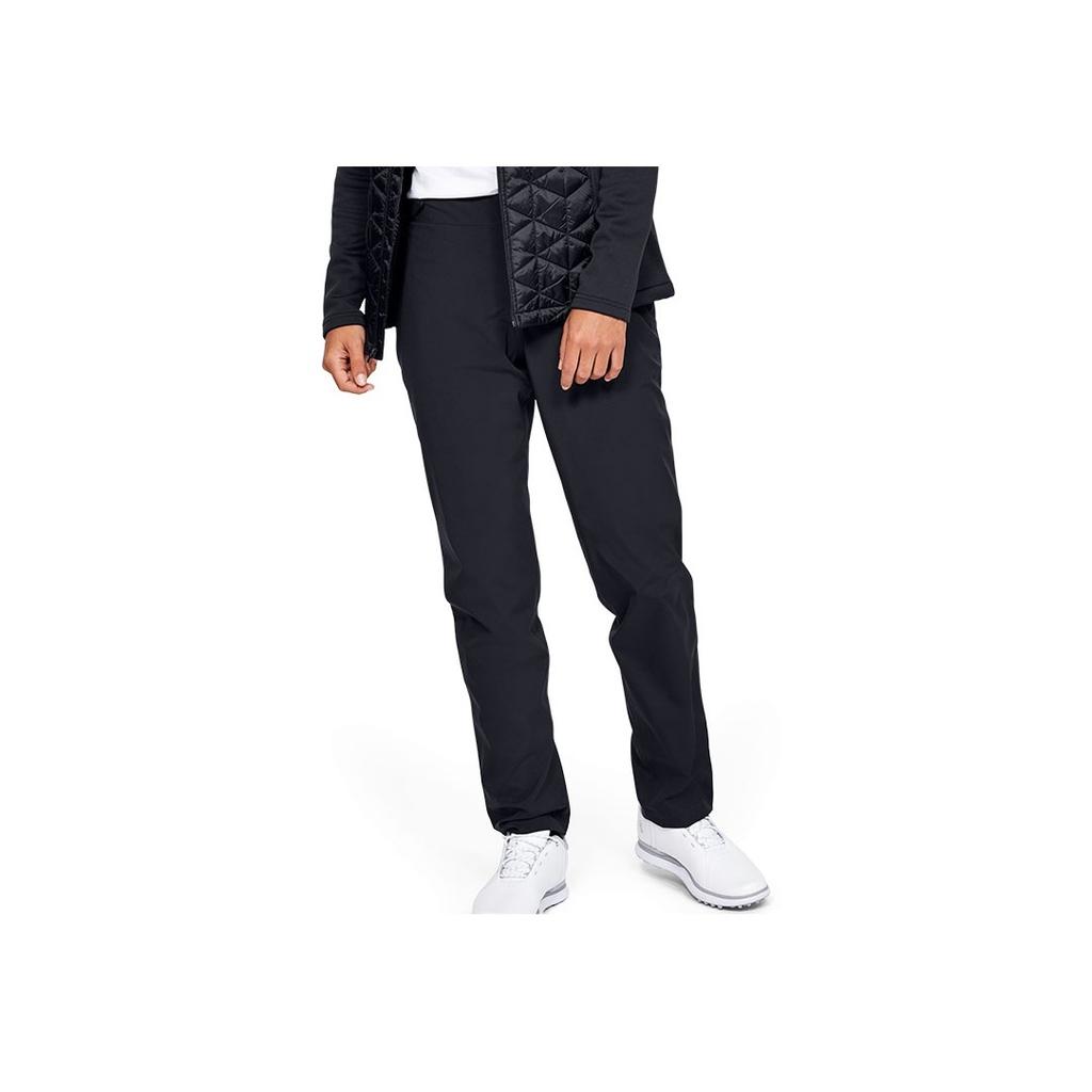 Under Armour Golf Athletic Pants Women Bottoms Black 1343693-001
