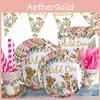 One Playful Birthday Party Supplies Collection Including Cheerful Banners And Cake Toppers**