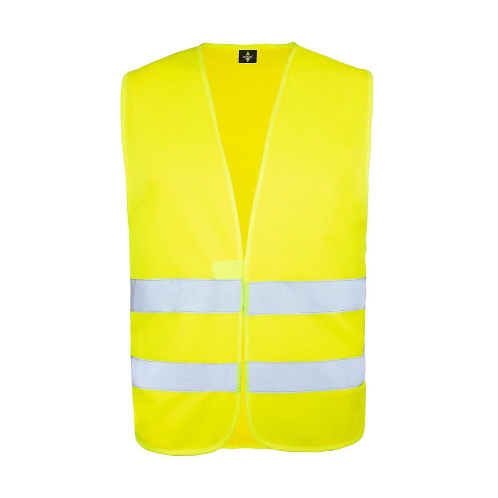 Korntex Unisex Adult Basic Safety Vest (Pack of 4)