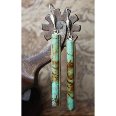 Simple and Stylish Turquoise Earrings
