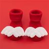 0-3T Winter Thick Infant Socks for Girls Boys Kids Christmas New Year's Socks Anti Slip Cotton Short Socks for Newborns