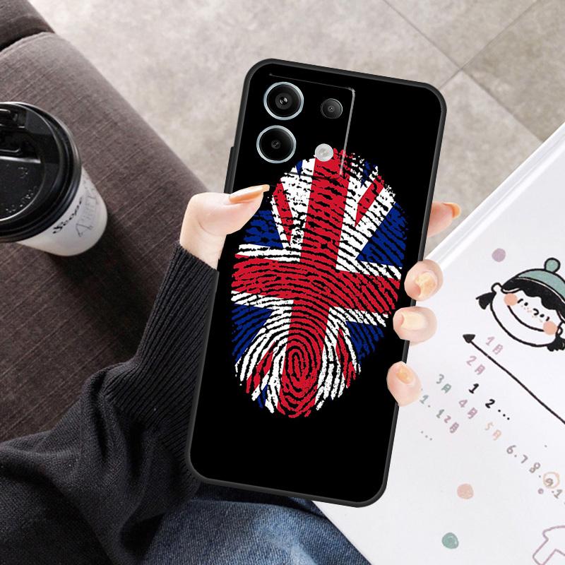 Nationale Flagge Fingerabdruck Hülle Für Xiaomi Redmi Note 14 13 10 11 12 15 Pro Plus Hülle Für Redmi 15C 13C 12C 10C 14C 15
