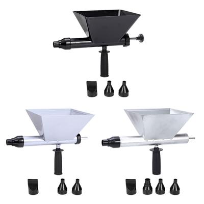Electric Mortar Pointing Guns with 4 Nozzles Stainless Steel Mortar Sprayer Joint Guns for Stone Wall Floor for Masonry
