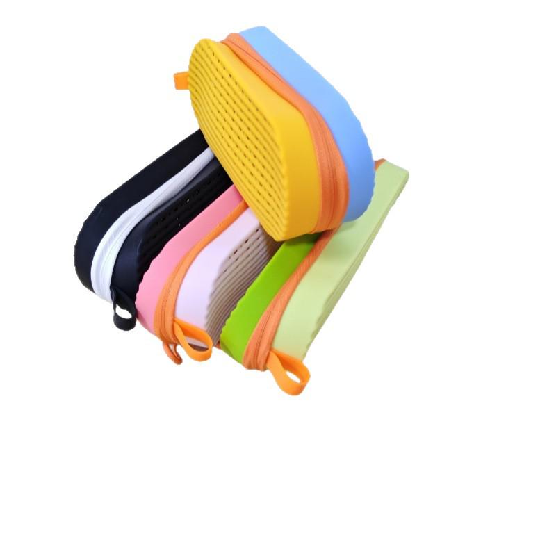 Silicone Anti-Drop Goggle Case: Breathable, Large-Capacity Portable Swim Protection Bag