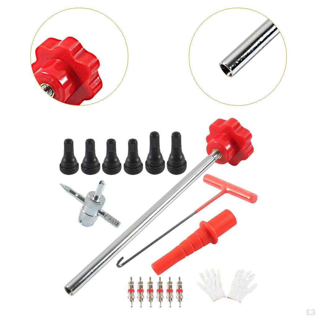Quick Change Tire Valve Tool Kit Quickly Replacement Repair Tools Accessories