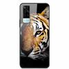 For vivo Y53S 4G Case Y31 2021 Tempered Glass Hard Back Case for vivo Y31 2021 Phone Cover Cat Bumper Fundas Capa For vivoY53 5G