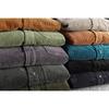 Solid Color Corduroy Vintage Shirt Men Spring Fashion Simple Basic Long Sleeve Blouse America Style Coats