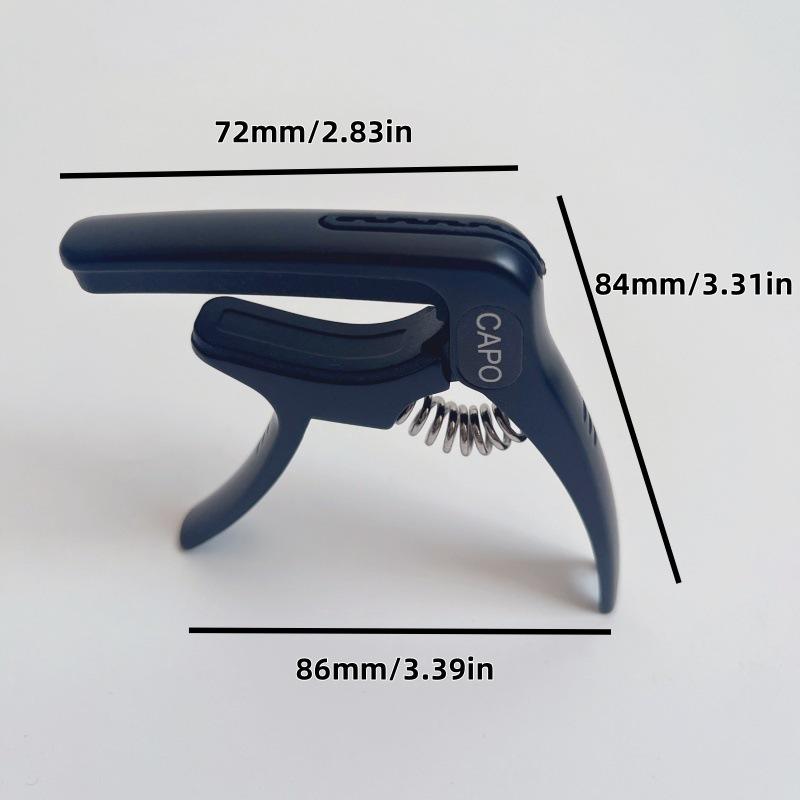 Zinc Alloy Dual-Use Capo for Acoustic & Electric Guitars