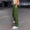 Women's High Waist Washed Women's Jeans Fashionable Versatile Straight Leg Pants