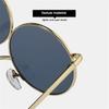 New  Sunglasses Third Lenses 3 Eyes Round Women Metal Vintage Sun Glasses For Men Fashion Eyewear Shades Party UV400