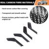 For BMW 5 Series G60 2025 2025 Real Carbon Fibre Car Inner Door Handle Panel Cover Trim Sticker Car Accessories