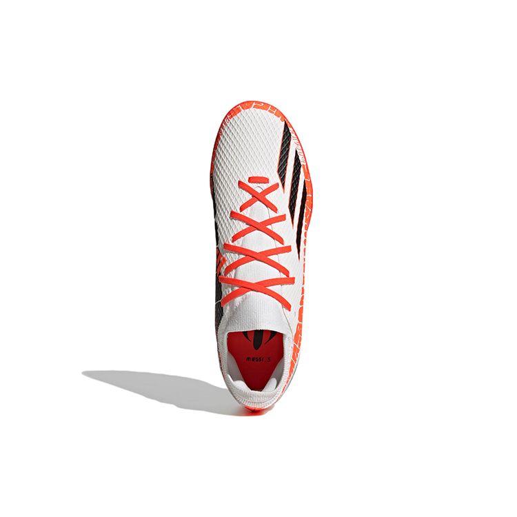 Adidas X Speedportal Messi.3 TF White Solar Red Unisex Sneakers Cloud-White Core-Black GW8395