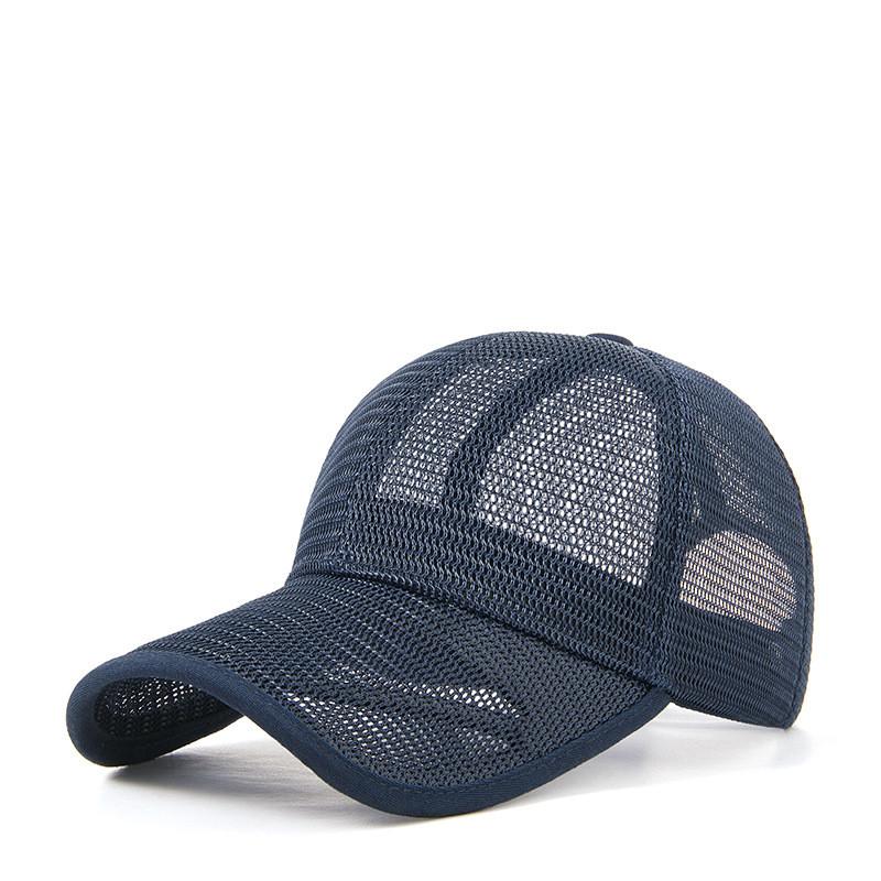 Men Women Casual Sun Hat With Curved Brim And Ventilation For Summer Wear
