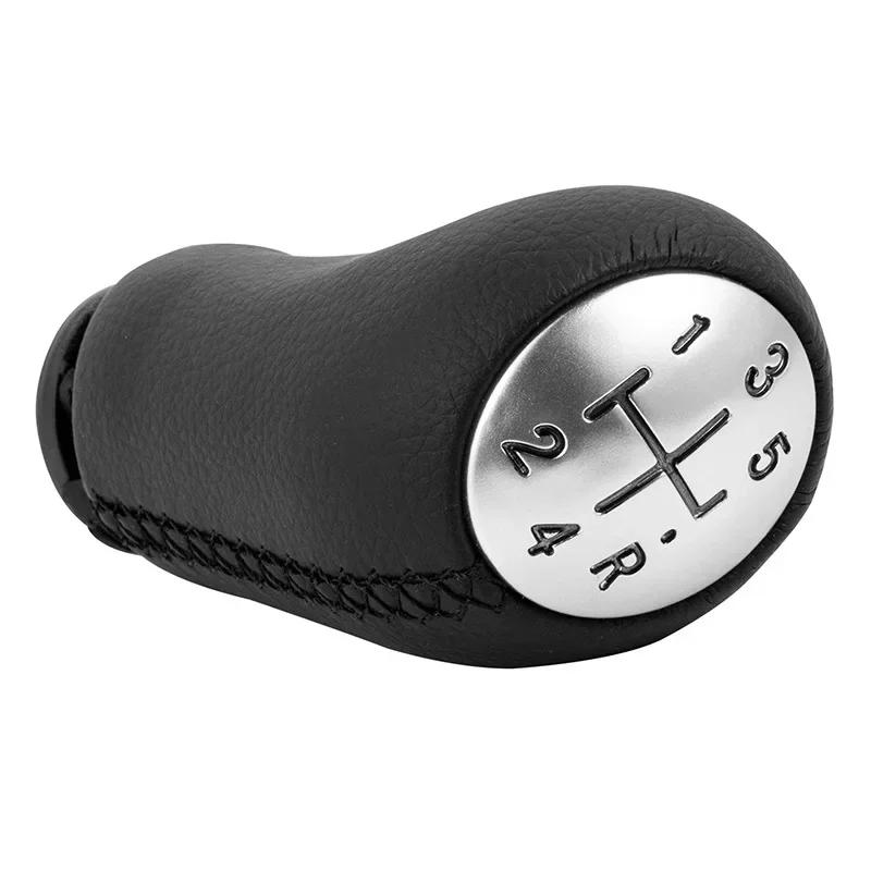 5-Gang-Schaltknauf, Schalthebelkopf, Auto-Schalthebelgriff, universell für RENAULT Megane II Clio III Scenic II Kangoo 2009