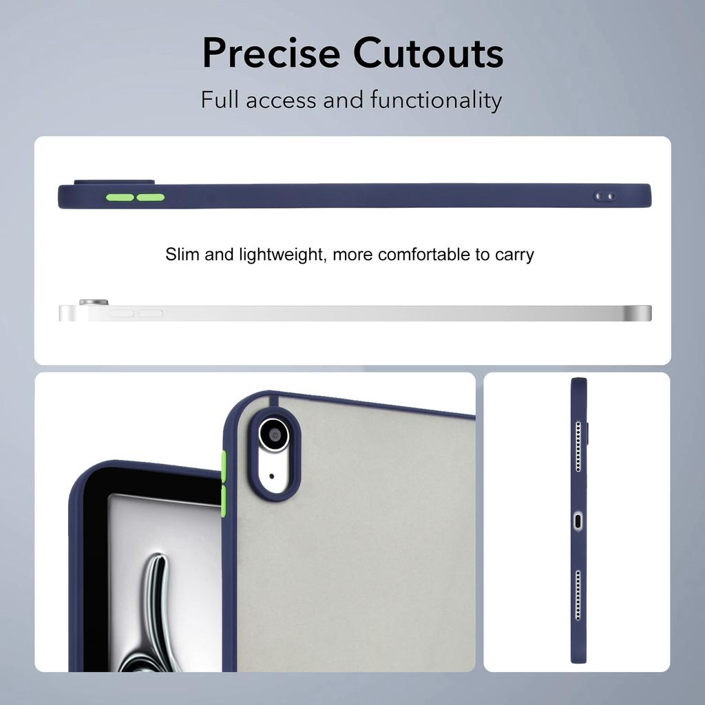 For Xiaomi Pad 7S Pro 12.5/6S Pro 12.4 Case TPU + Acrylic Clear Tablet Back Cover with Lens Frames
