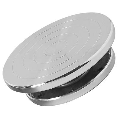 Aluminum Alloy Clay Turntable Stable Smooth Rotating Base 360 Degree Swivel Pottery Sculpture Cake Decorating Workbench