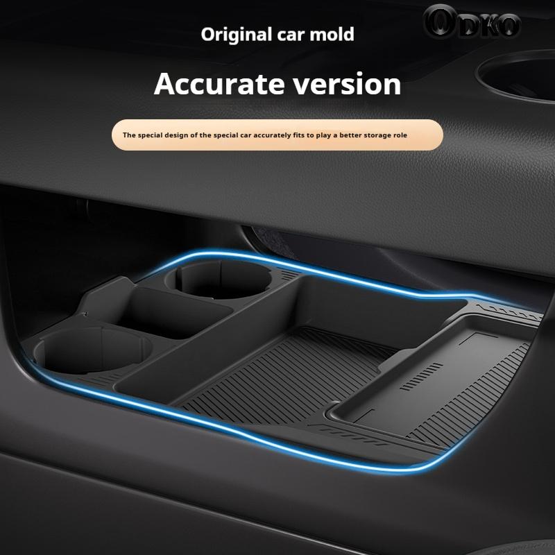 Silicone Storage Box For Li L6 Center Console Modification Anti-slip Pad Car Accessories Organizer Decoration
