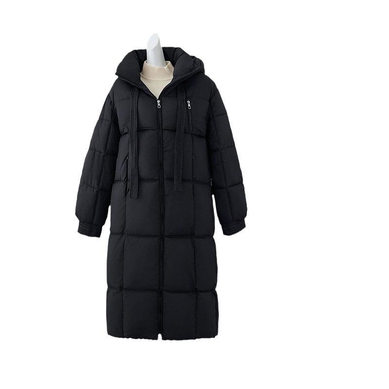 Women's New Cotton-padded Clothes Are Thickened and Warm, Loose and Long Knee-padded Clothes, Winter Cotton-padded Jackets and Jackets.