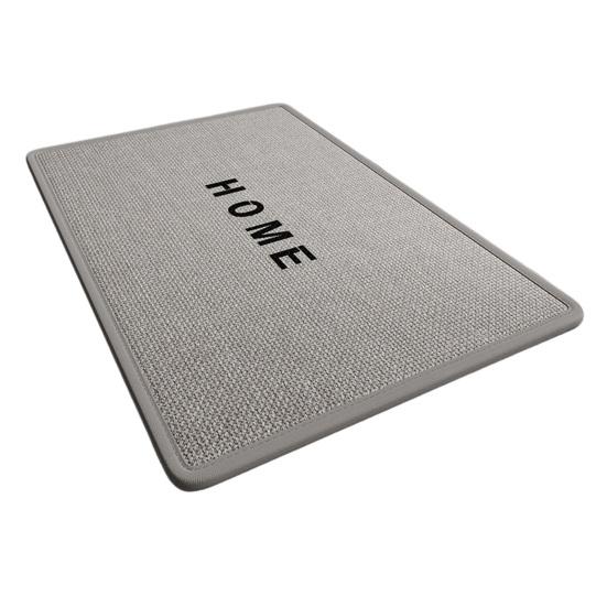 Huaqianguhh Minimalist Bathroom Rug, Absorbent Non-Slip Floor Mat, Rectangular Door Mat for Home Entrance Bedroom Living Room