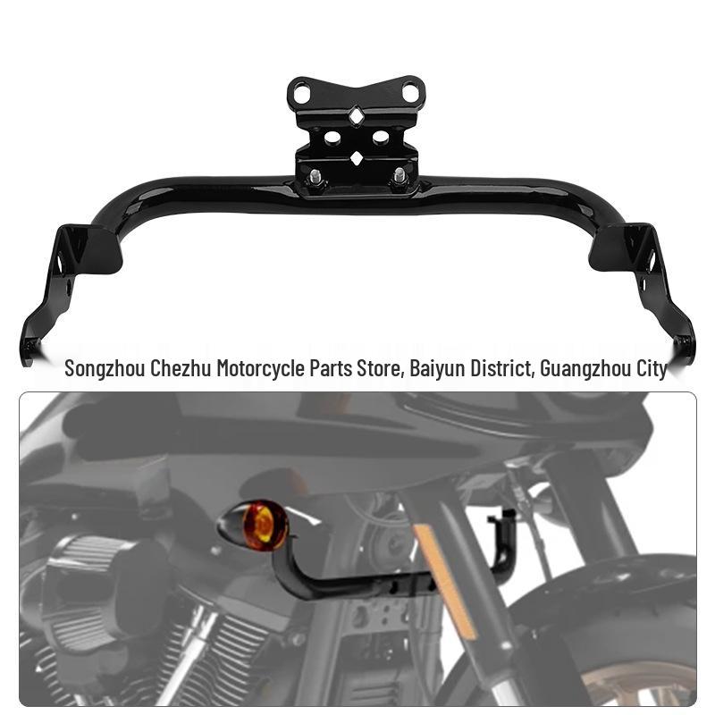 Compatible Headlight and Fairing Bracket for Harley Fat Boy, Breakout, Street Bob, Road King ST 2022-2025
