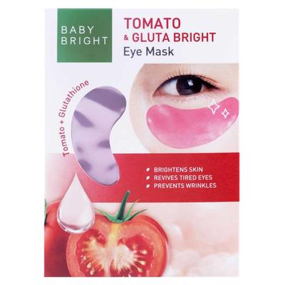 BABY BRIGHT Masque pour les yeux Tomate & Gluta Bright 2,5 g. x 1 paire / 3 paires