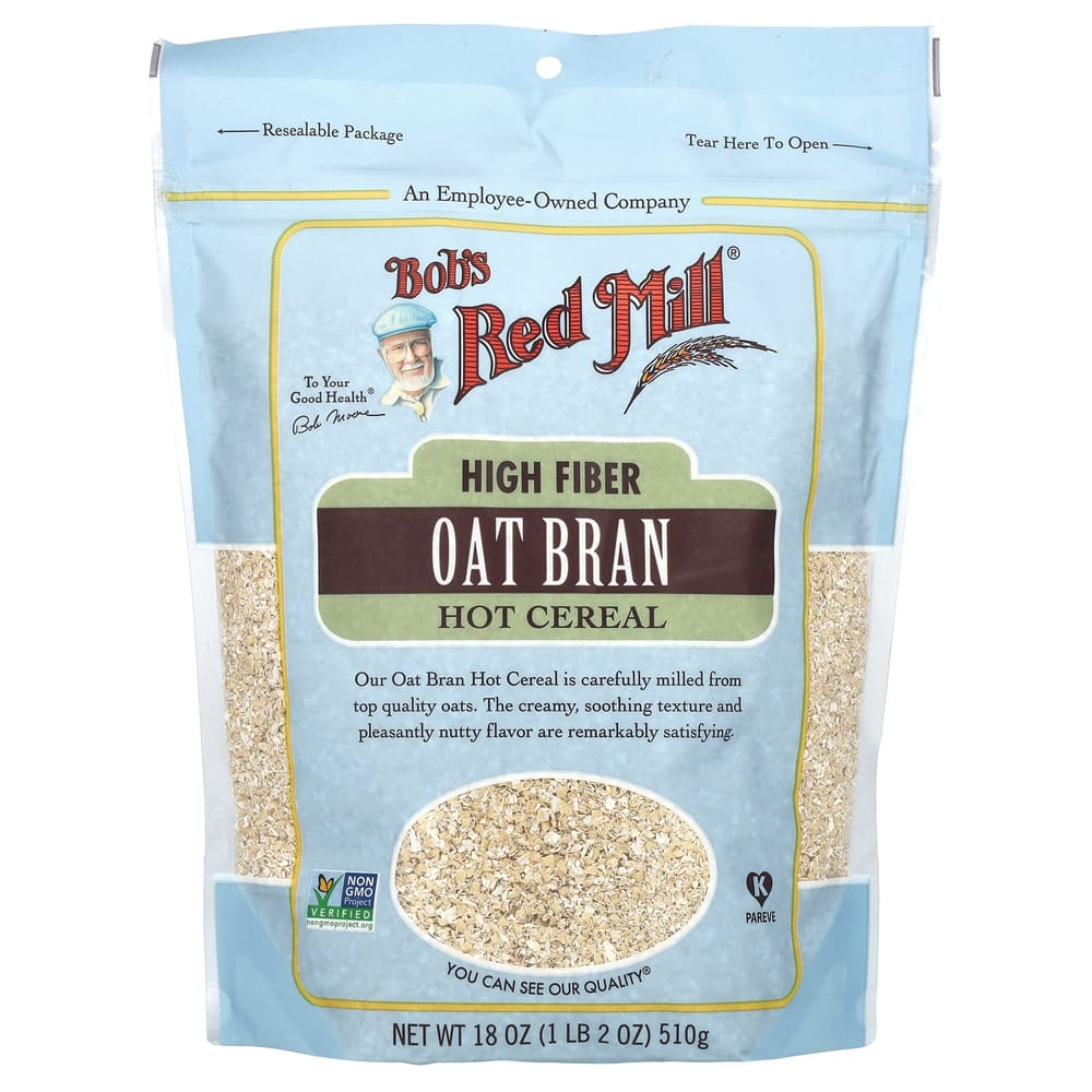 Bob s Red Mill High Fiber Oat Bran Hot Cereal 510g (18oz)