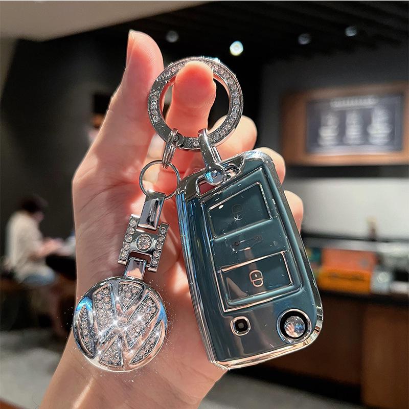 Volkswagen Key Case for Lavida, Sagitar, Tayron X, Golf, Lamando, Passat, Magotan, Tiguan L